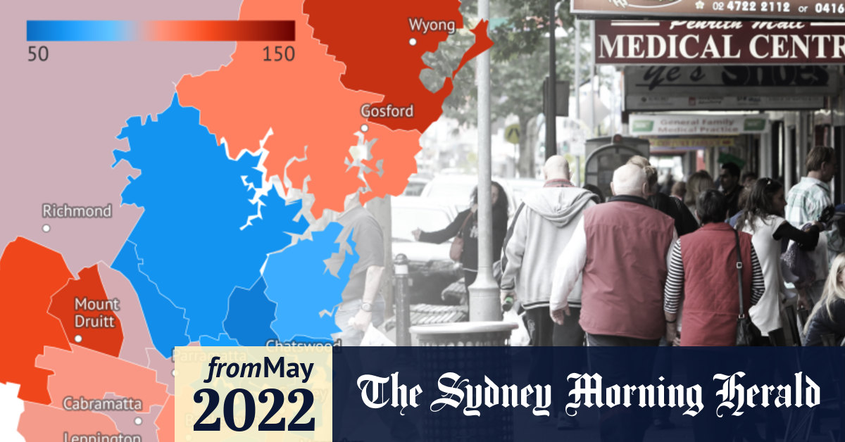 Election 2022 The Sydney electorates where voters live an extra decade